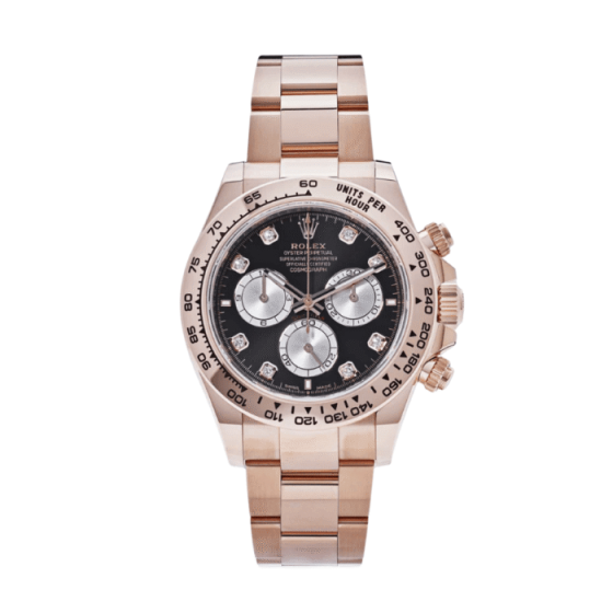 Daytona black diamond dial 40mm