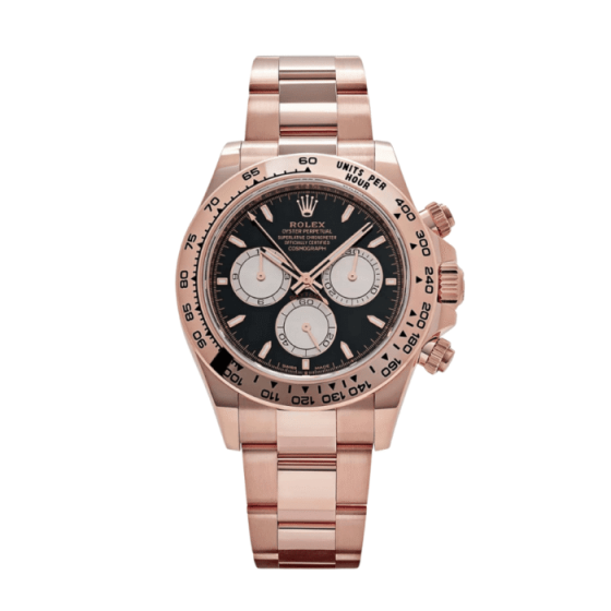 Daytona bright black dial 40mm