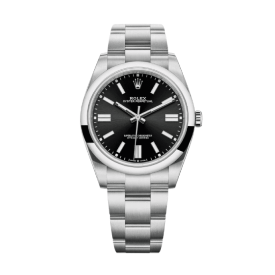 Oyster perpetual black dial 41mm