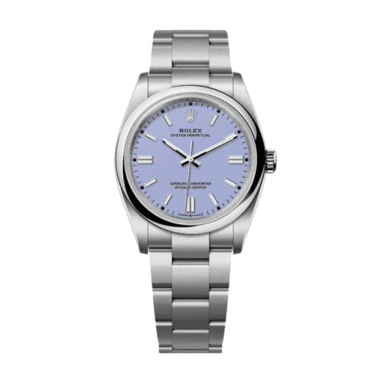 Oyster perpetual lavender dial 41mm