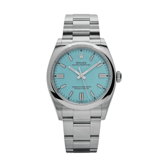 Oyster perpetual baby blue dial 36mm