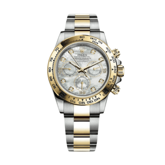 Daytona mother of pearl diamond dial 40mm