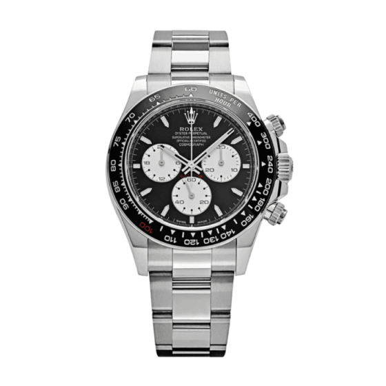 Daytona white gold black dial 40mm