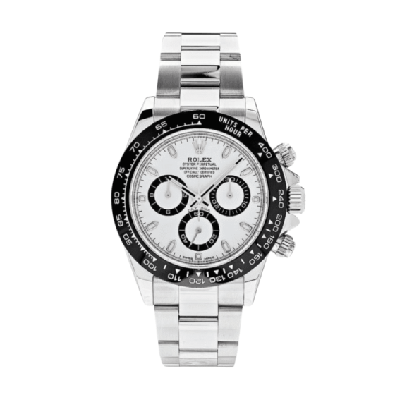 Daytona white panda dial 40mm