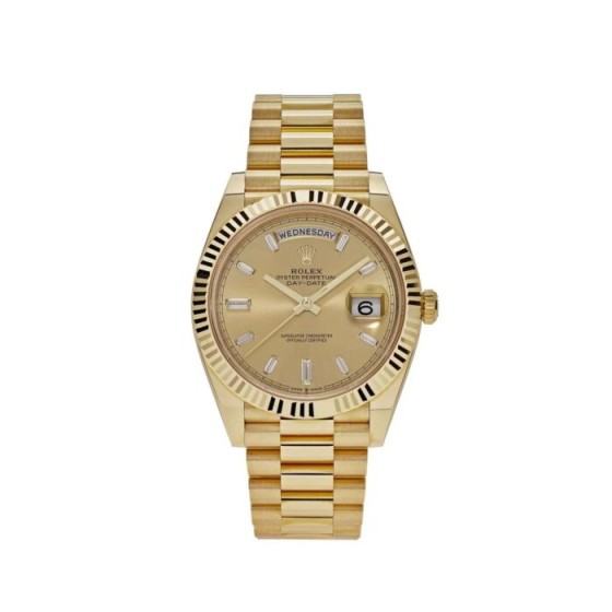 Day-date gold watch