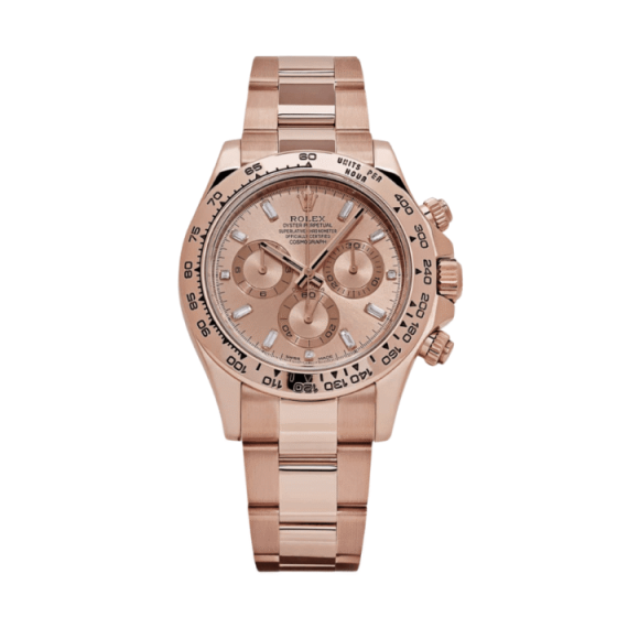 Daytona diamond baguette dial 40mm
