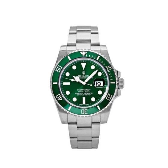 Submariner Date 116610LV ‘Hulk’ Steel Green Dial Oyster