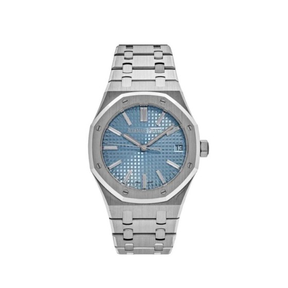 Royal Oak Selfwinding 15510BC.OO.1320BC.01 White Gold Blue Dial Limited Edition