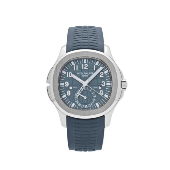 Aquanaut 5164G-001 ‘Travel Time’ White Gold Blue-Gray Dial (2024)