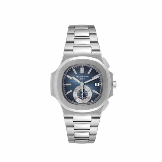 Nautilus 5980/1A-001 Chronograph Steel Blue Dial
