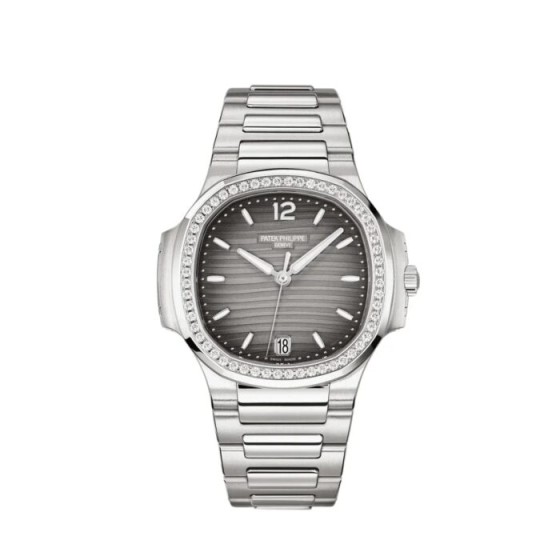 Nautilus 7118/1200A-011 Ladies’ Steel Gray Dial Diamond Bezel (2023)
