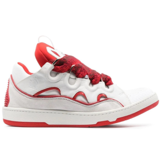 Curb White Red