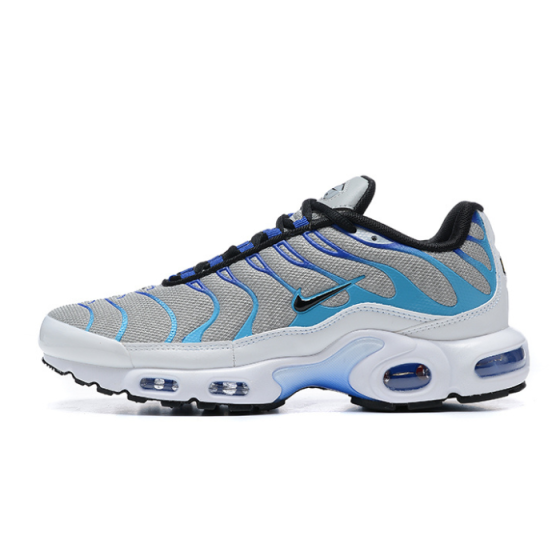 Blue With Grey Stripes