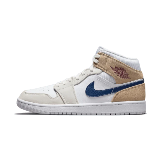 Tan Suede Navy