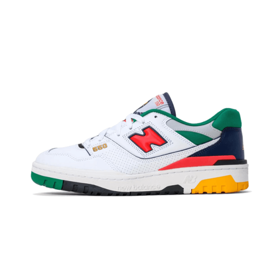 White Multicolor